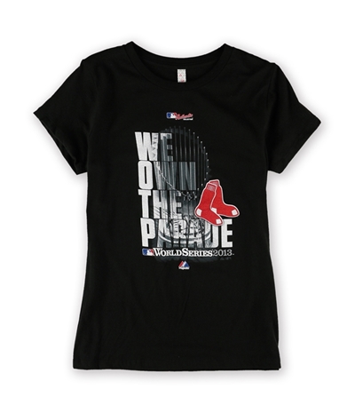 Majestic Boys Red Sox Ws Champ Parade Graphic T-Shirt