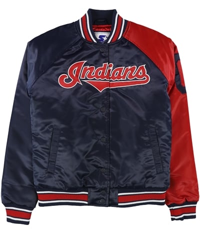Starter Womens Cleveland Indians Varsity Jacket