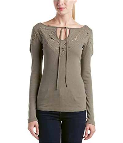 Free People Womens Crochet Pullover Blouse, TW2