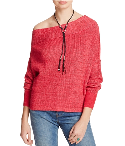 Free People Womens Alana Pullover Knit Sweater
