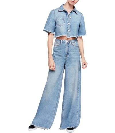 Free People Womens Dust In The Wind Pant Suit