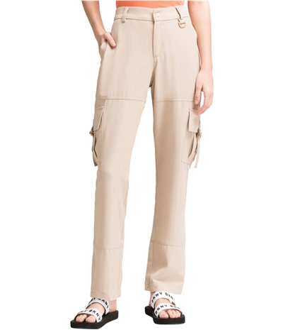 Dkny Womens Solid Casual Cargo Pants