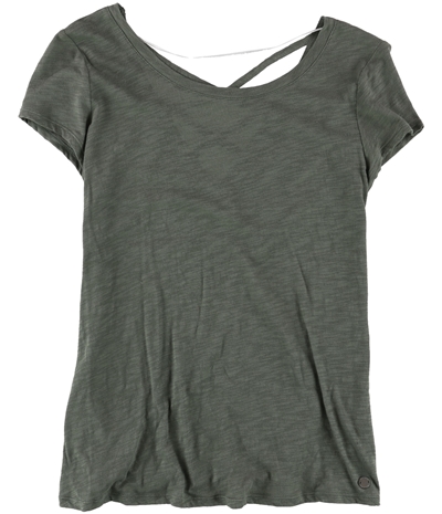 Calvin Klein Womens Criss-Cross Basic T-Shirt