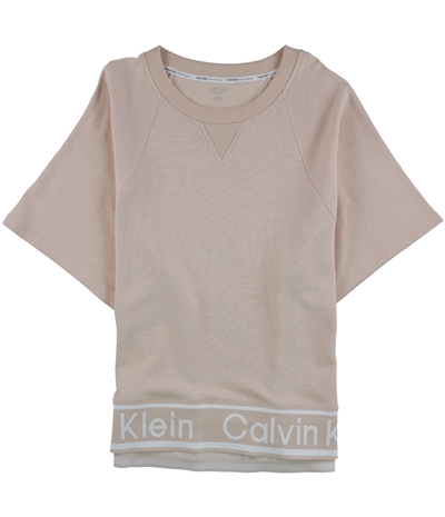 Calvin Klein Womens Logo Basic T-Shirt, TW1