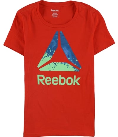 Reebok Womens Delta Logo Graphic T-Shirt