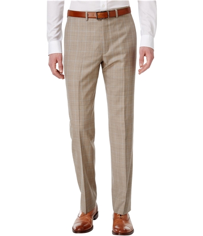 Ryan Seacrest Mens Windowpane Dress Pants Slacks