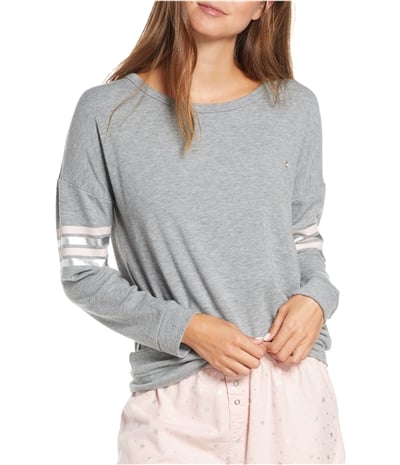 P.J. Salvage Womens Varsity Stripe Pajama Sleep T-Shirt