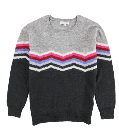 P.J. Salvage Womens Colorblocked Pullover Sweater