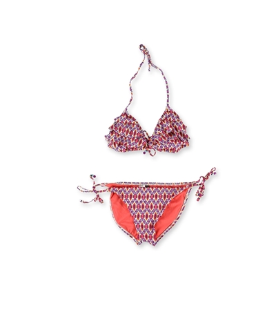 Kenneth Cole Womens Triangle Cora Side Tie 2 Piece Bikini