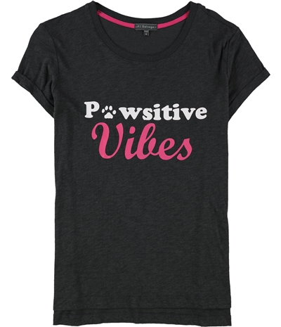 P.J. Salvage Womens Pawsitive Vibes Graphic T-Shirt