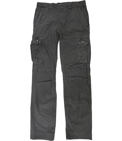 Rogue State Mens Textured Casual Cargo Pants, TW1