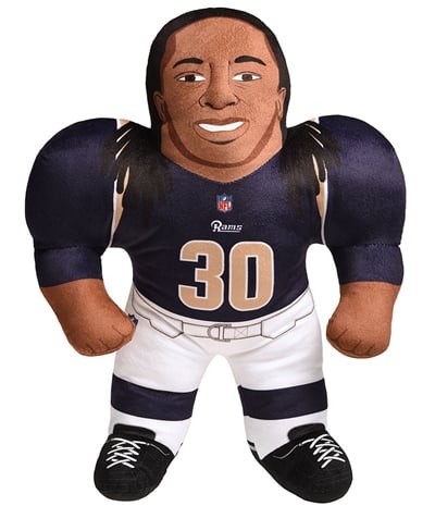 Forever Collectibles Unisex 24" Todd Gurley Stuffed Plush Toy Souvenir