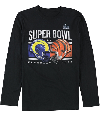 Tags Weekly Mens Super Bowl Lvi Graphic T-Shirt