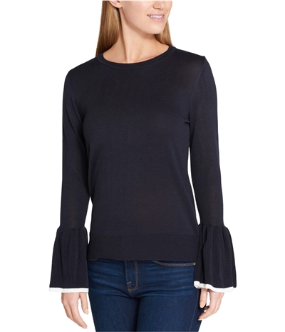Tommy Hilfiger Womens Tipped Bell Knit Sweater