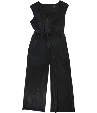 Connected Apparel Womens Belted Jumpsuit