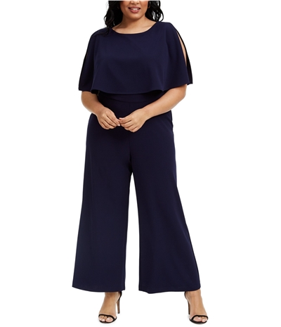 Connected Apparel Womens Solid Jumpsuit, TW1