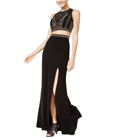 Say Yes To The Prom Womens Studded A-Line Skirt