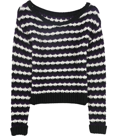 Tags Weekly Womens Striped Pullover Sweater
