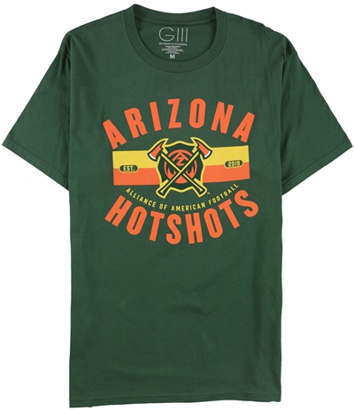 G-Iii Sports Mens Arizona Hotshots Graphic T-Shirt, TW2
