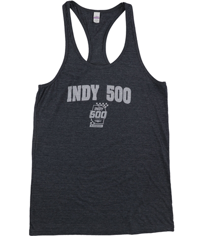 Indy 500 Womens Graphic Print Racerback Tank Top