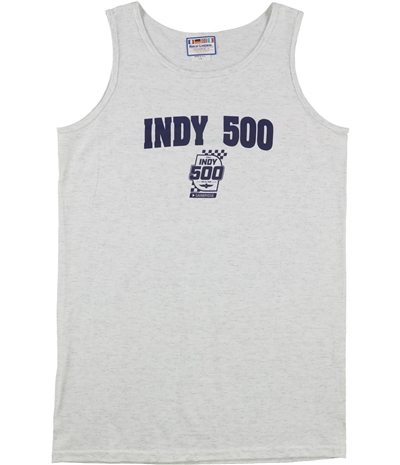 Indy 500 Mens Logo Print Tank Top, TW2
