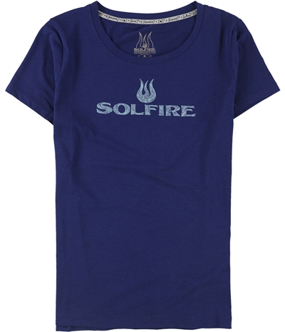 Solfire Womens Original Logo Graphic T-Shirt