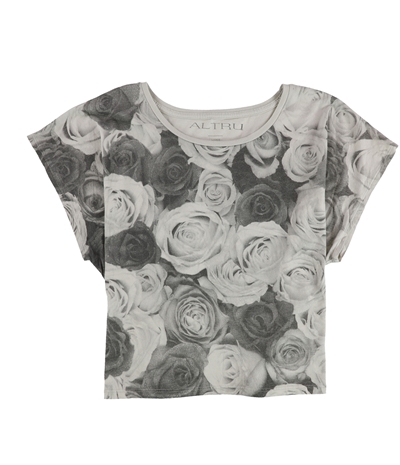 Altru Womens Roses Graphic T-Shirt