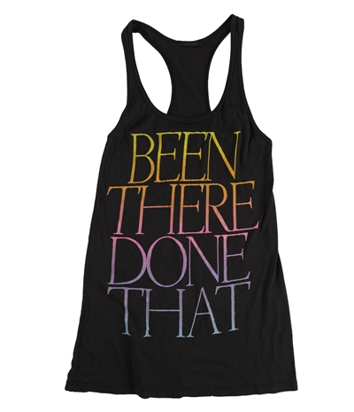 Dirty Violet Womens Been There Done That Racerback Tank Top
