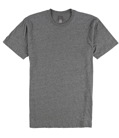 Next Level Mens Heathered Crew Neck Basic T-Shirt