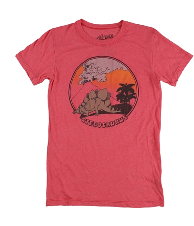 Chaser Womens Stegosaurus Graphic T-Shirt