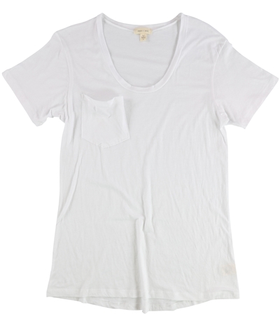 Silence Noise Womens Solid Basic T-Shirt, TW1
