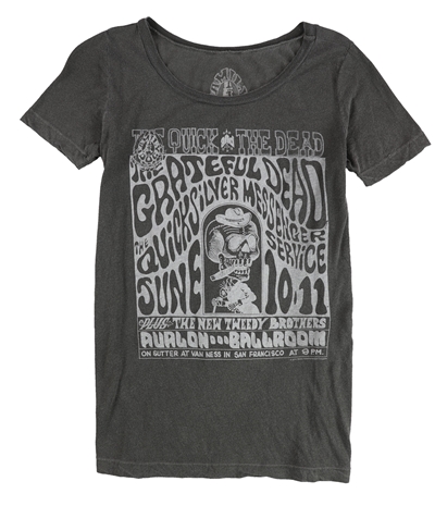Chasor Womens The Quick And The Dead Graphic T-Shirt