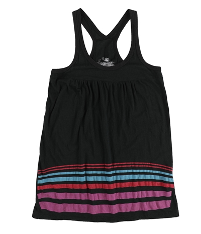 Heart Breaker Womens Striped Racerback Tank Top