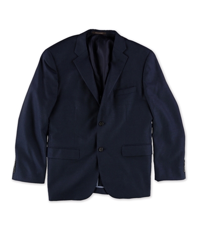 Tasso Elba Mens Long Sleeve Two Button Blazer Jacket