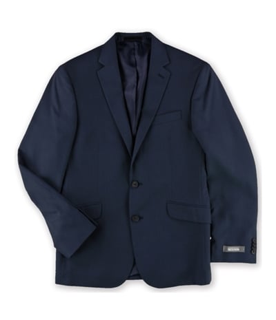 Kenneth Cole Mens Pin Stripe Two Button Blazer Jacket, TW1
