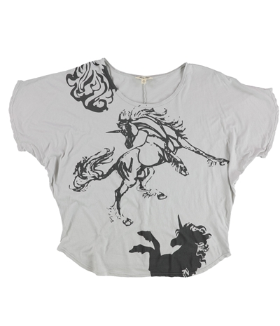 Heritage 1981 Womens Abstract Unicorn Graphic T-Shirt