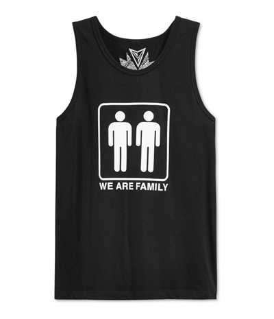 Univibe Mens We Are Family Pride Tank Top