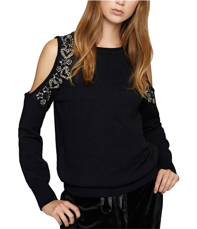 Sanctuary Clothing Womens Embellished Pullover Sweater