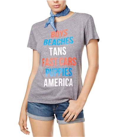 Sub Urban Riot Womens Text Graphic T-Shirt
