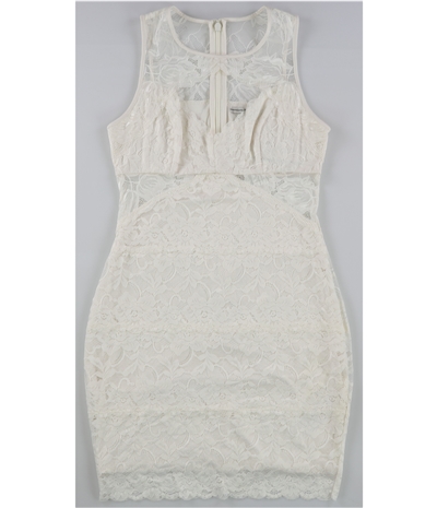 Guess Womens Silvana Lace Bodycon Mini Dress
