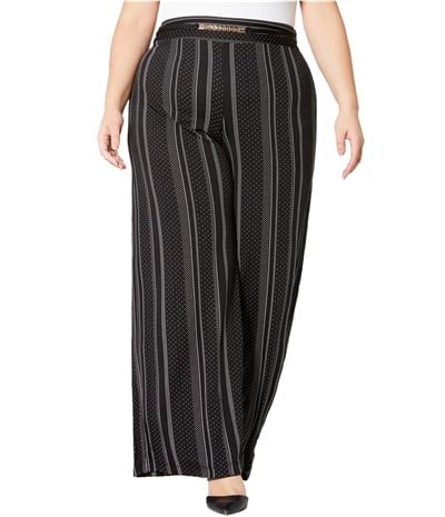 Ny Collection Womens Printed Casual Wide Leg Pants, TW1