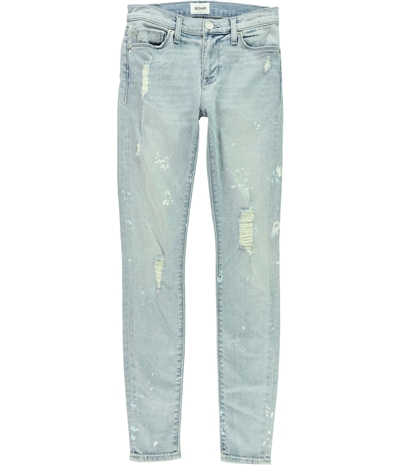 Hudson Womens Nico Ripped Skinny Fit Jeans, TW2
