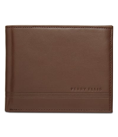 Perry Ellis Mens Keychain Set Bifold Wallet