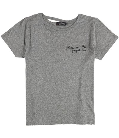 N:Philanthropy Womens Embroidered Embellished T-Shirt