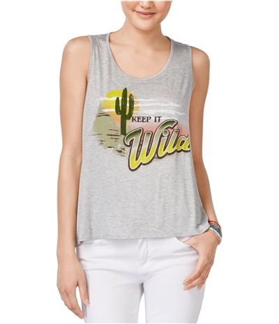 Rebellious One Womens Wild Cut-Out Tank Top