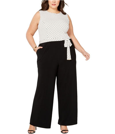 Tommy Hilfiger Womens Wide Leg Jumpsuit