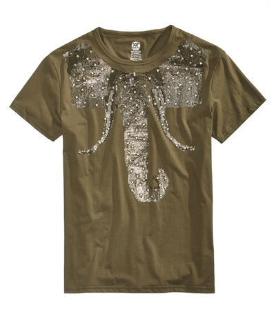 X-Ray Mens Embellished Graphic T-Shirt