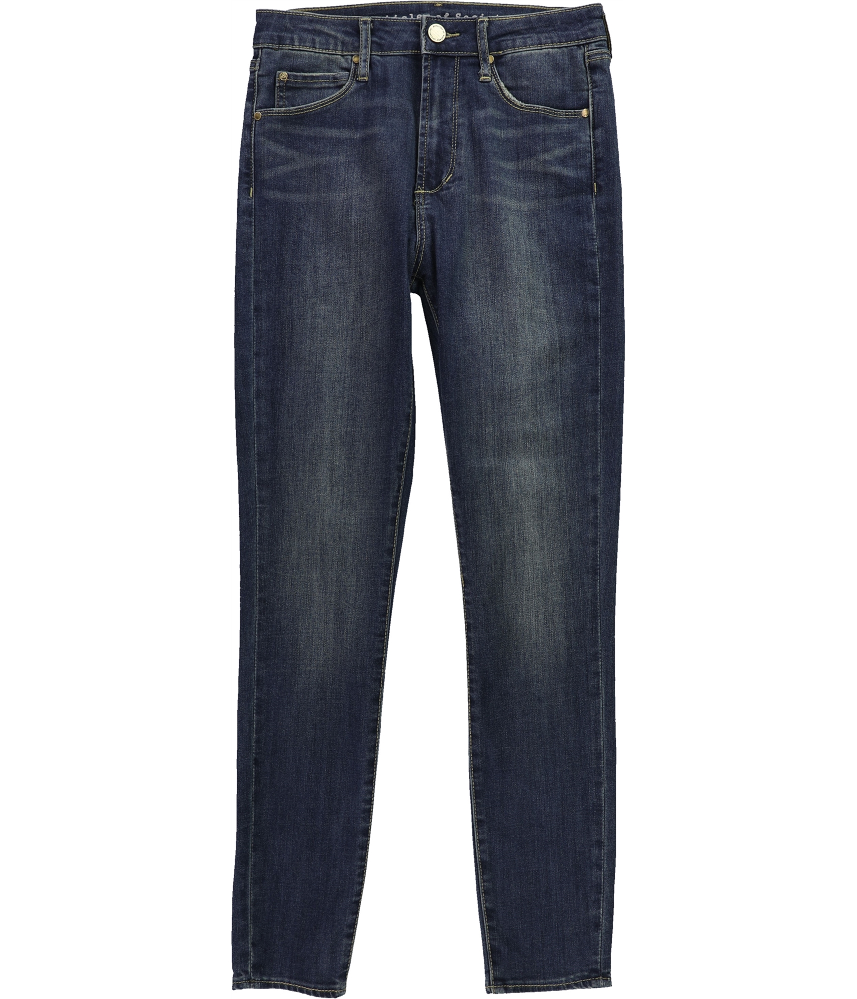 Articles of Society Womens Heather Regular Fit Jeans, Blue, 25