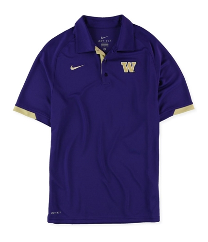 Nike Mens Huskies Dri-Fit Rugby Polo Shirt neworch S