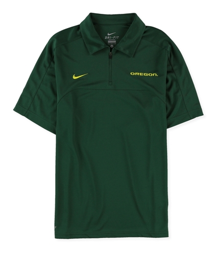 Nike Mens University Of Oregon Rugby Polo Shirt green S